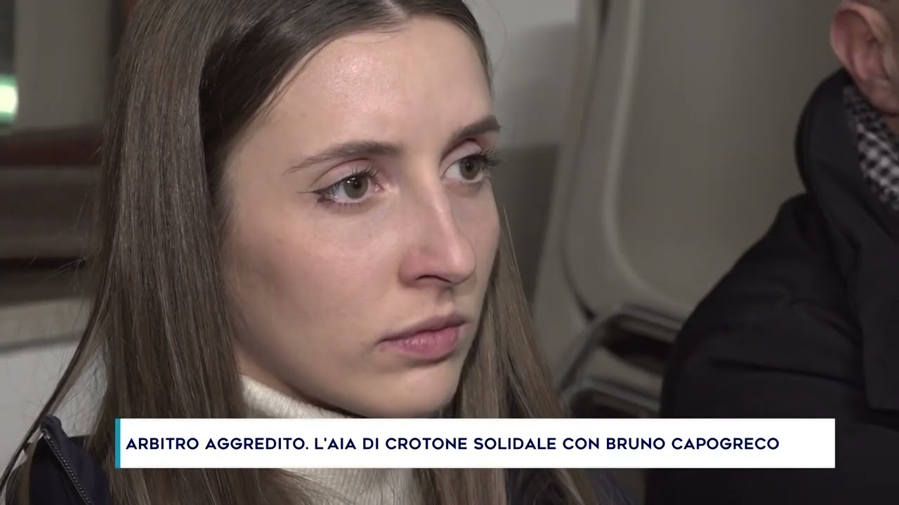 ARBITRO AGGREDITO. L'AIA DI CROTONE SOLIDALE CON BRUNO CAPOGRECO