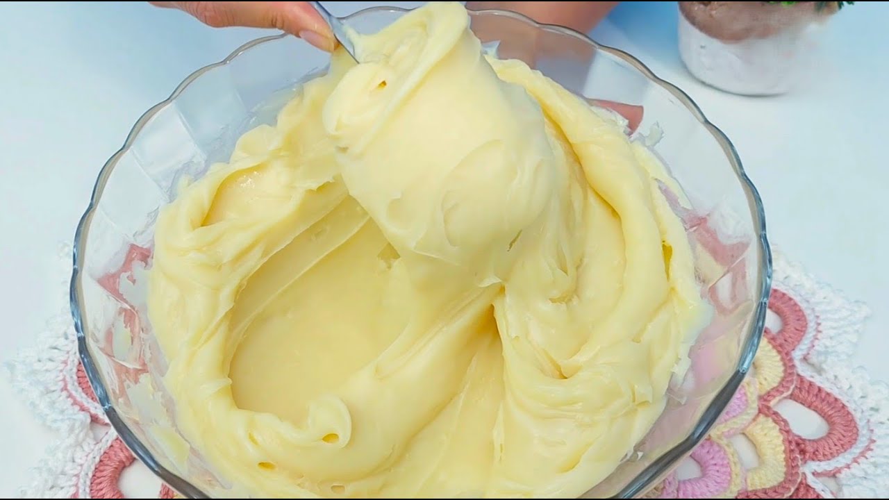 Deliciosa crema belga como nunca antes la habías hecho   Para rellenos, tartas y postres