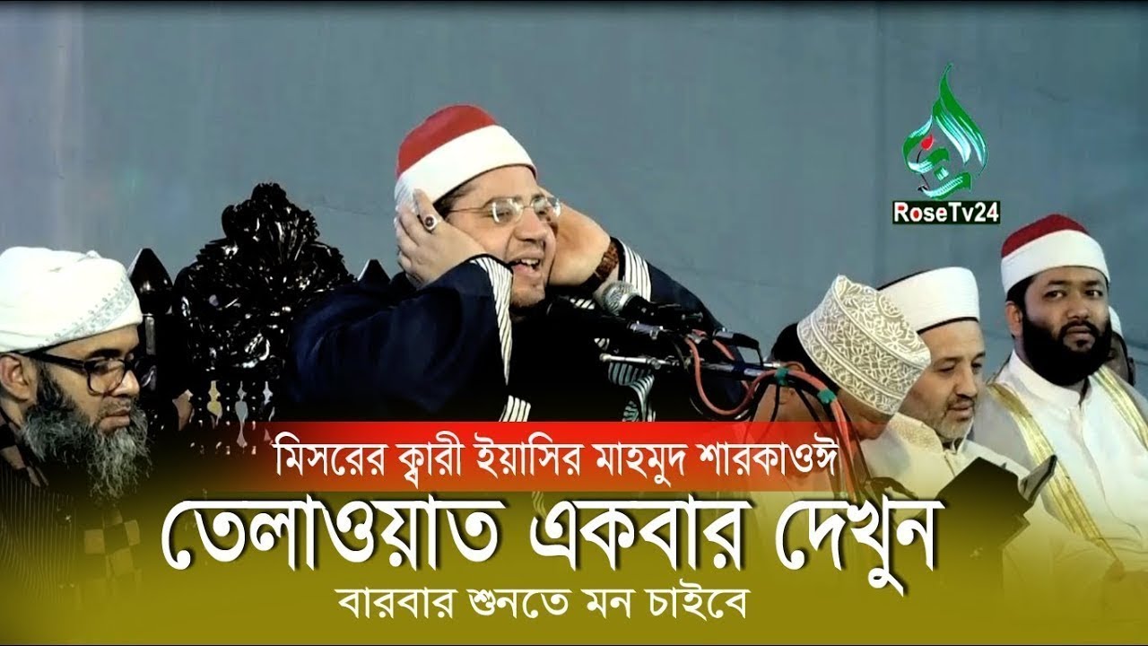 মিসরের ক্বারী ইয়াসির মাহমুদ শারকাওঈ এর তেলাওয়াত কেউ কি শুনেছেন । Rose Tv24 Presents