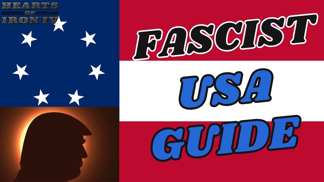 Путеводитель по фашистским США: Сделаем Америку снова великой! | HOI4 Country Guides