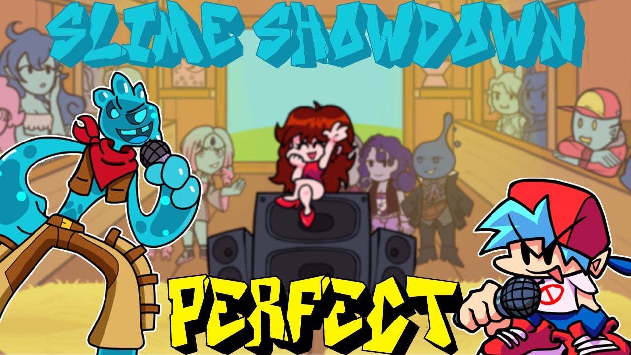 Friday Night Funkin' - Perfect Combo - Slime Showdown Mod + Cutscenes [HARD]