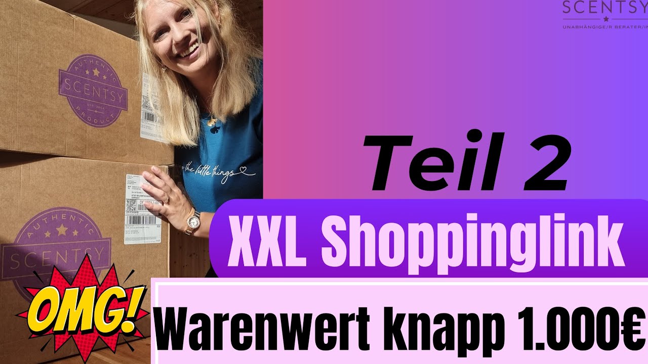 🎁 Teil 2 der Shoppinglink-Auflösung – Scentsy XXL-Pakete & Gratisprodukte!