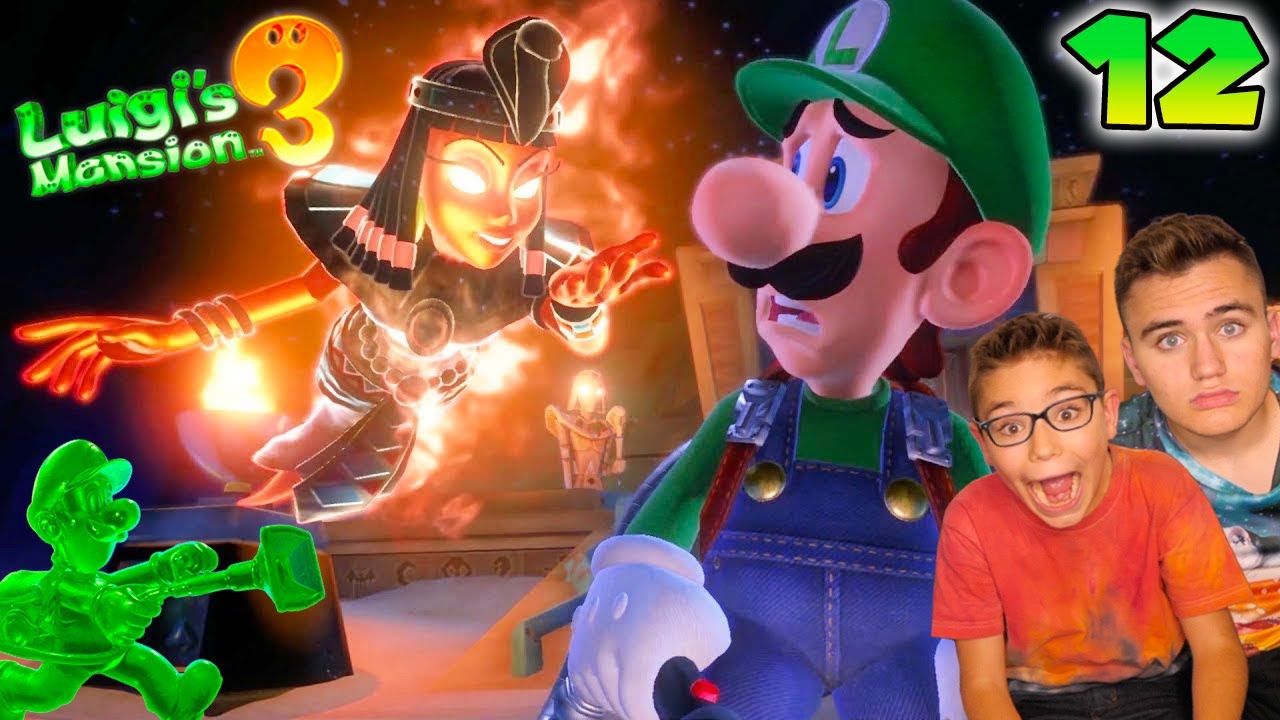 On affronte le Fantôme de la Pyramide ! (Boss Suite Pharaonique)  - LUIGI'S MANSION 3 Part 12