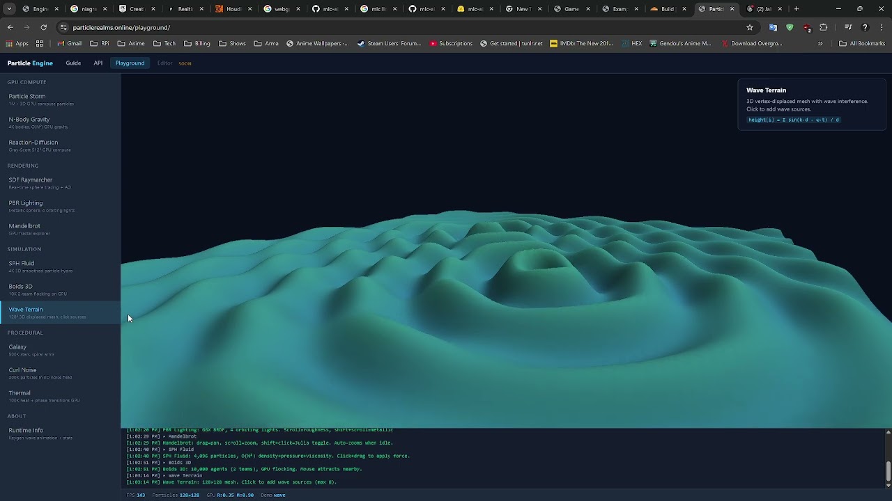 Particle Engine Demo
