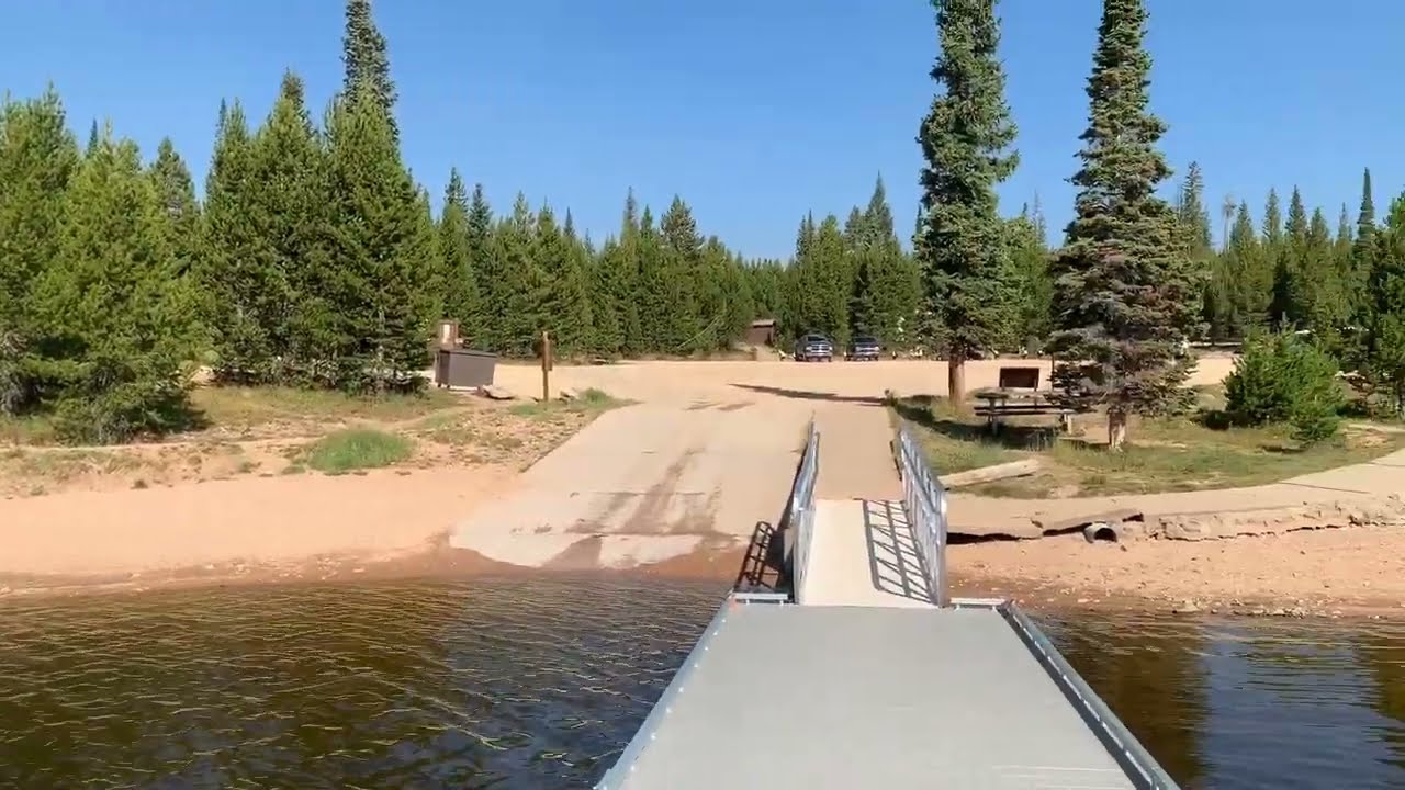 Rob Roy Reservoir Camping, fishing, hiking, rock skipping, 4x4 exploring - Wyoming.