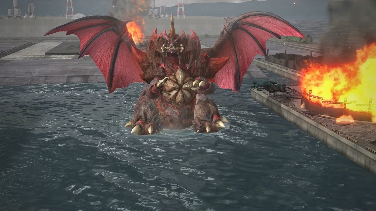 GODZILLA PS4 Destoroyah Invade Hard Walkthrough UPDATE