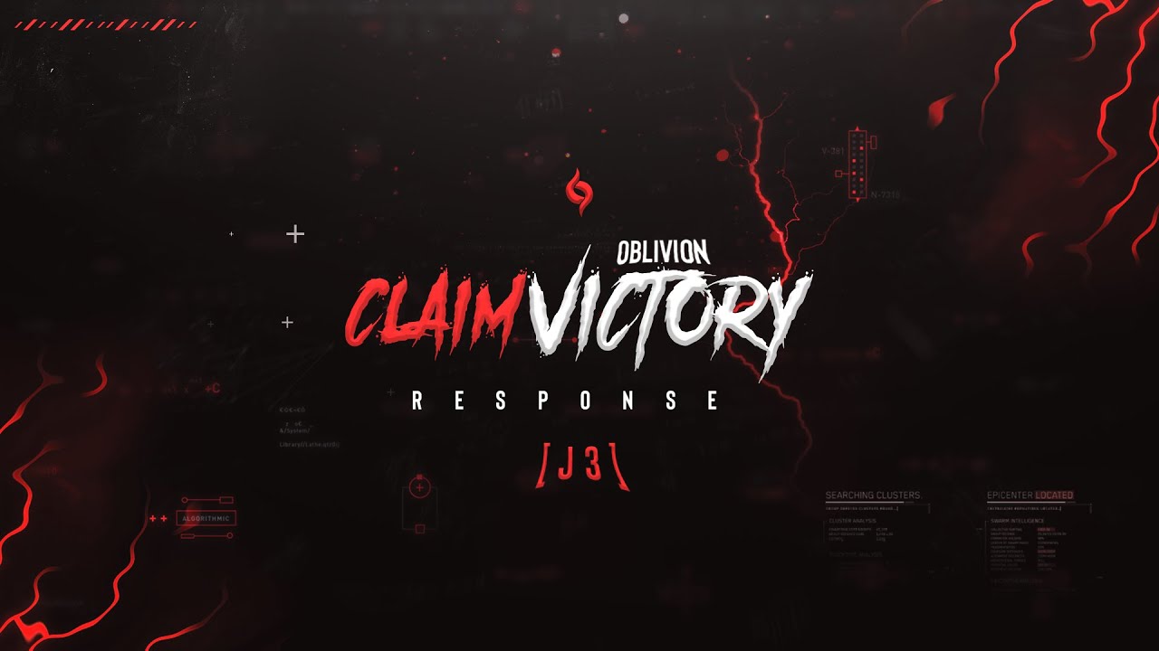 Oblivion: [J3] Claim Victory Response #CVS5