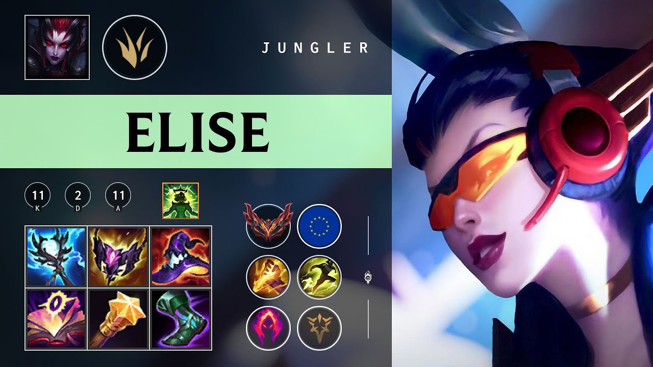 Elise Jungle vs Zed - EUW Grandmaster Patch 26.02