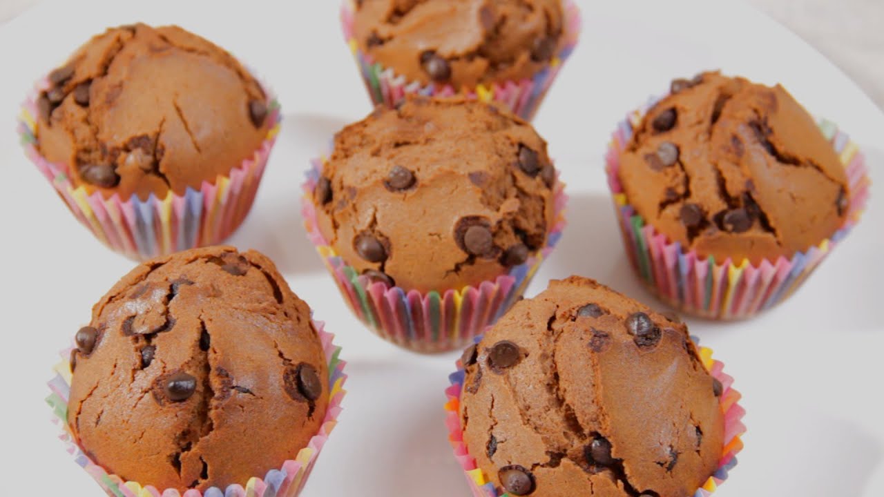 Простой рецепт вкусных шоколадных маффинов 🧁