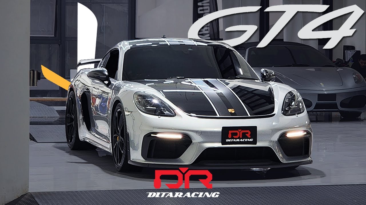 INSANELY LOUD JCR EXHAUST PORSCHE 718 GT4 MALAYSIA | NON SILENCED RACE PIPE, READY FOR THE TRACK!