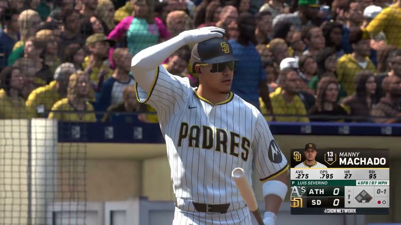 MLB The Show 26 Gameplay: Athletics vs San Diego Padres - (PS5) [4K60FPS]