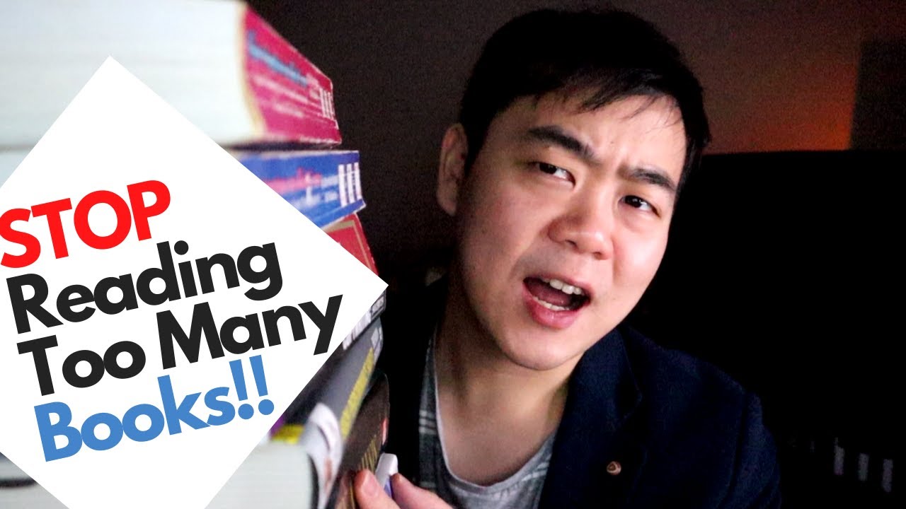 You Really Shouldn't Read Too Many Books.