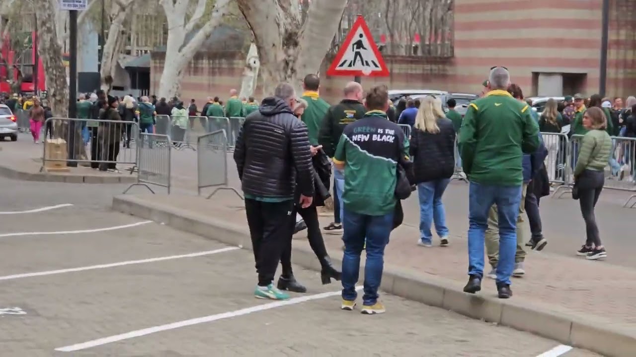 Scenes at Ellis park 🥰 springboks vs australia