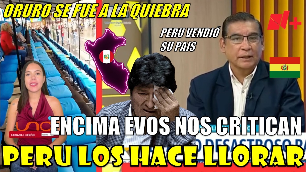 PRENSA BOLIVIANA SE ALUCINA POTENCIA Y CRITICAN A PERU- PERO NO SABEN NI HACER UN CARNAVAL