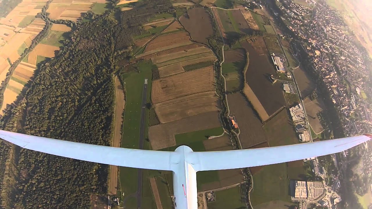Acrobatics above Fürstenfeld