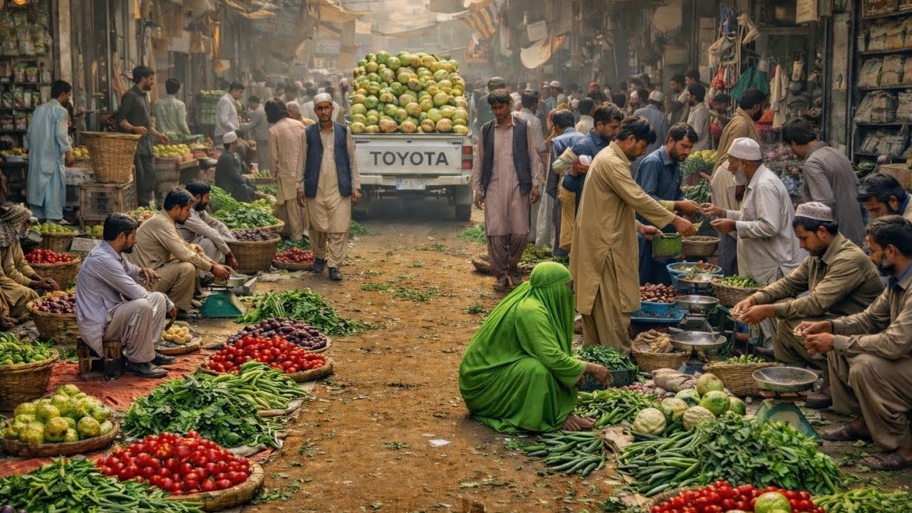This Is the REAL Pakistan 🇵🇰 | Hidden Street Market Life 4K 60FPS
