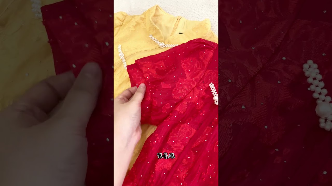 D12020 细节解说视频 #fashionstyle #ootd #fashiontrends #dress #womensfashion #style