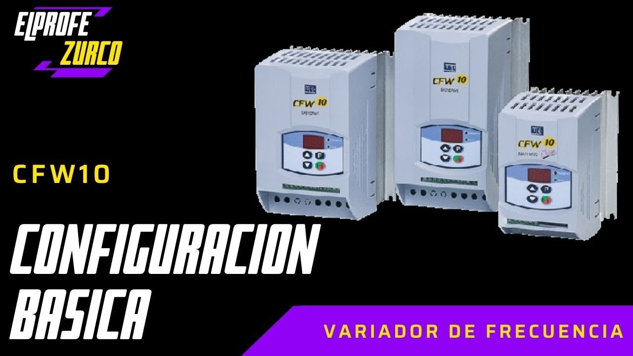 ⚡ CFW10 configuracion basica variador de frecuencia WEG