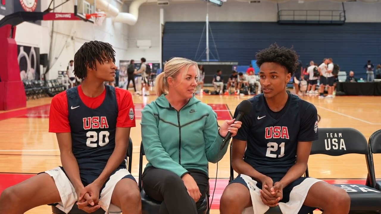 USA Basketball Training Camp: Myles and Jarvis Hayes Interview