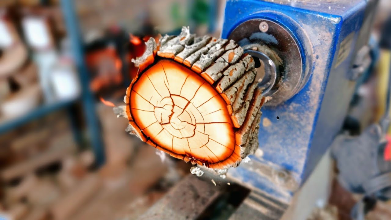 Woodturning - How to make the most beautiful ashtray