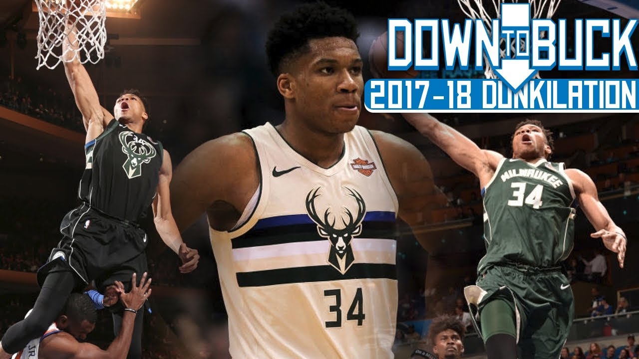 Giannis Antetokounmpo All 161 Dunks Full Highlights (2017-18 Season Dunkilation)