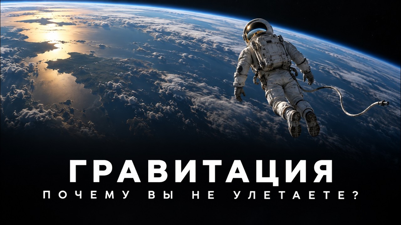 Гравитация: почему на орбите ничего не весит, хотя сила почти земная?