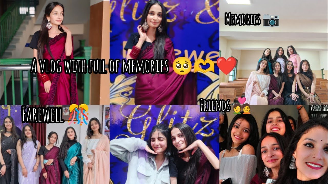 College Farewell Vlog 🎊 || RKMV Shimla ⛪ Rajput Payal Bhatti