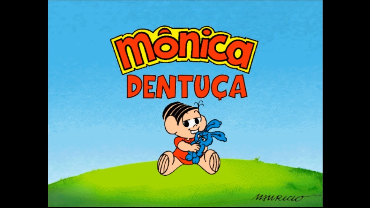 Mônica Dentuça (1995) - CD-ROM Levemente-Completo PT-BR