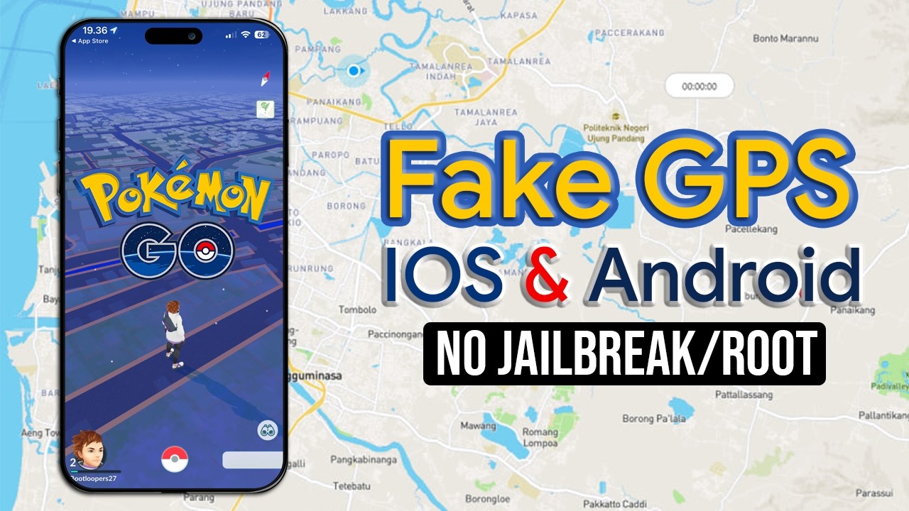 Fake GPS Location di IOS 26 & Android | Pok&eacute;mon GO GPS Spoofer 2026