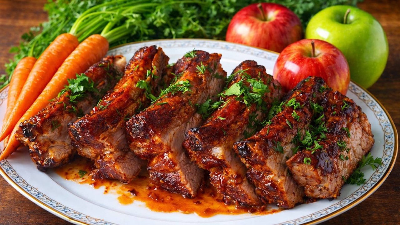 WOW!!! Oven-Baked Pork Ribs That Fall Off the Bone 🔥🍖
