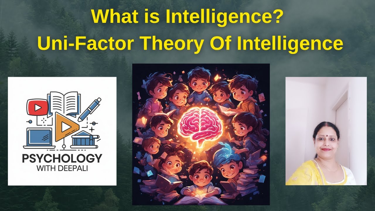What Is Intelligence? Uni-Factor Theory Of Intelligence
