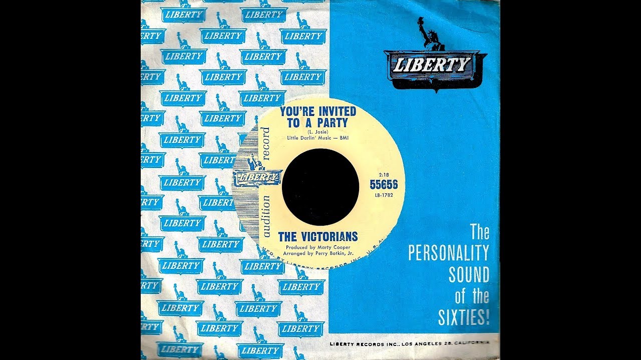 Victorians - YOU'RE INVITED TO A PARTY  (Gold Star Studios)  (1964)