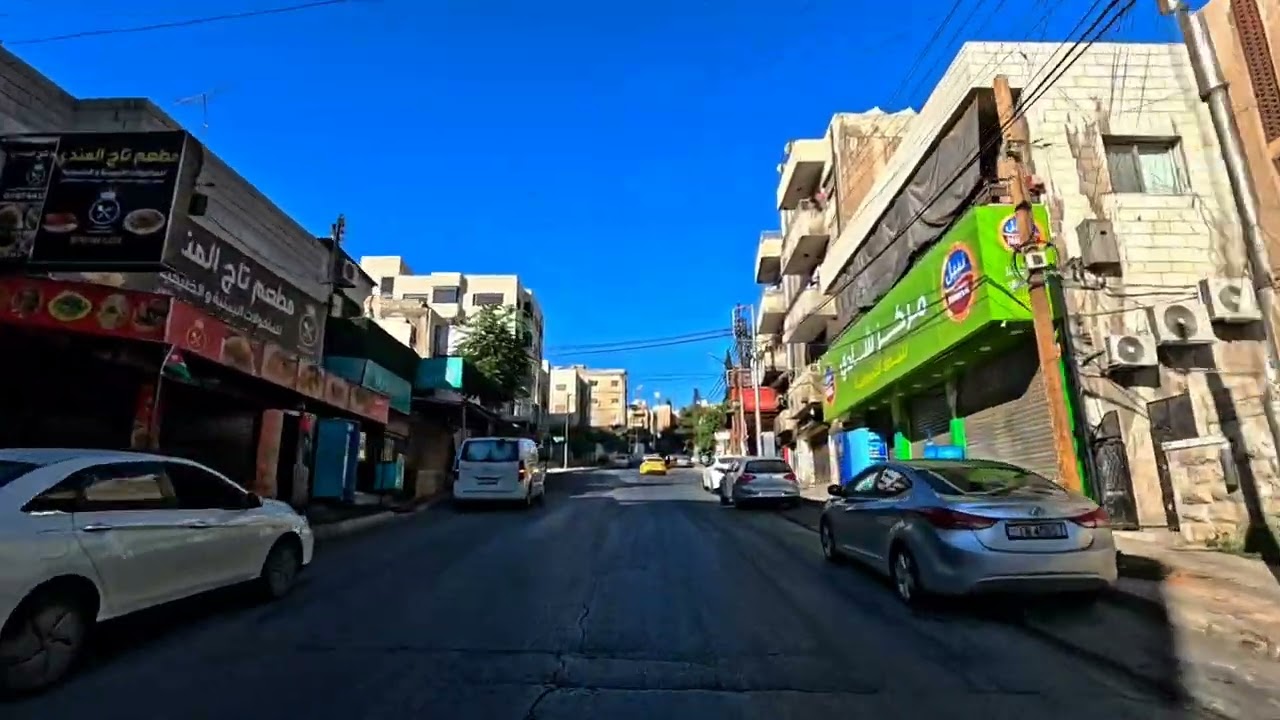 مشوار سريع في شارع طلوع جبل التاج /jordan Street 
