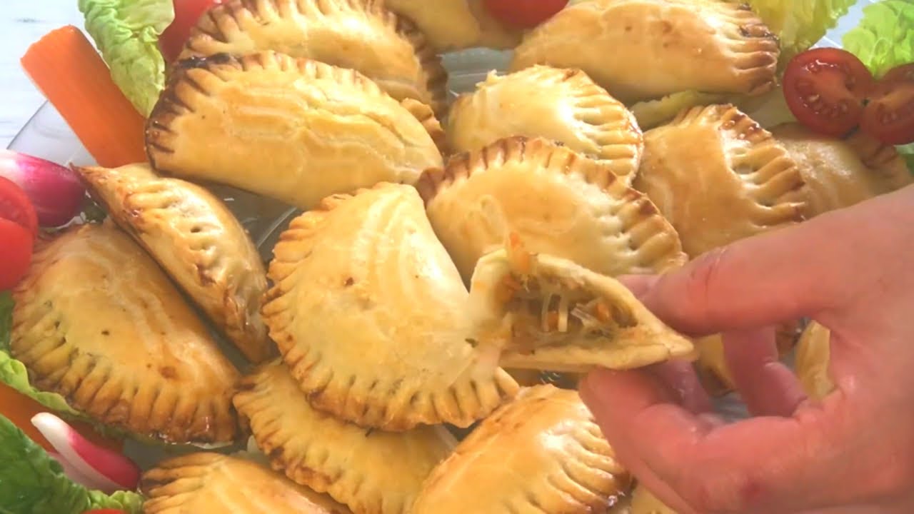 recette chaussons salé aux légumes faciles et gourmands