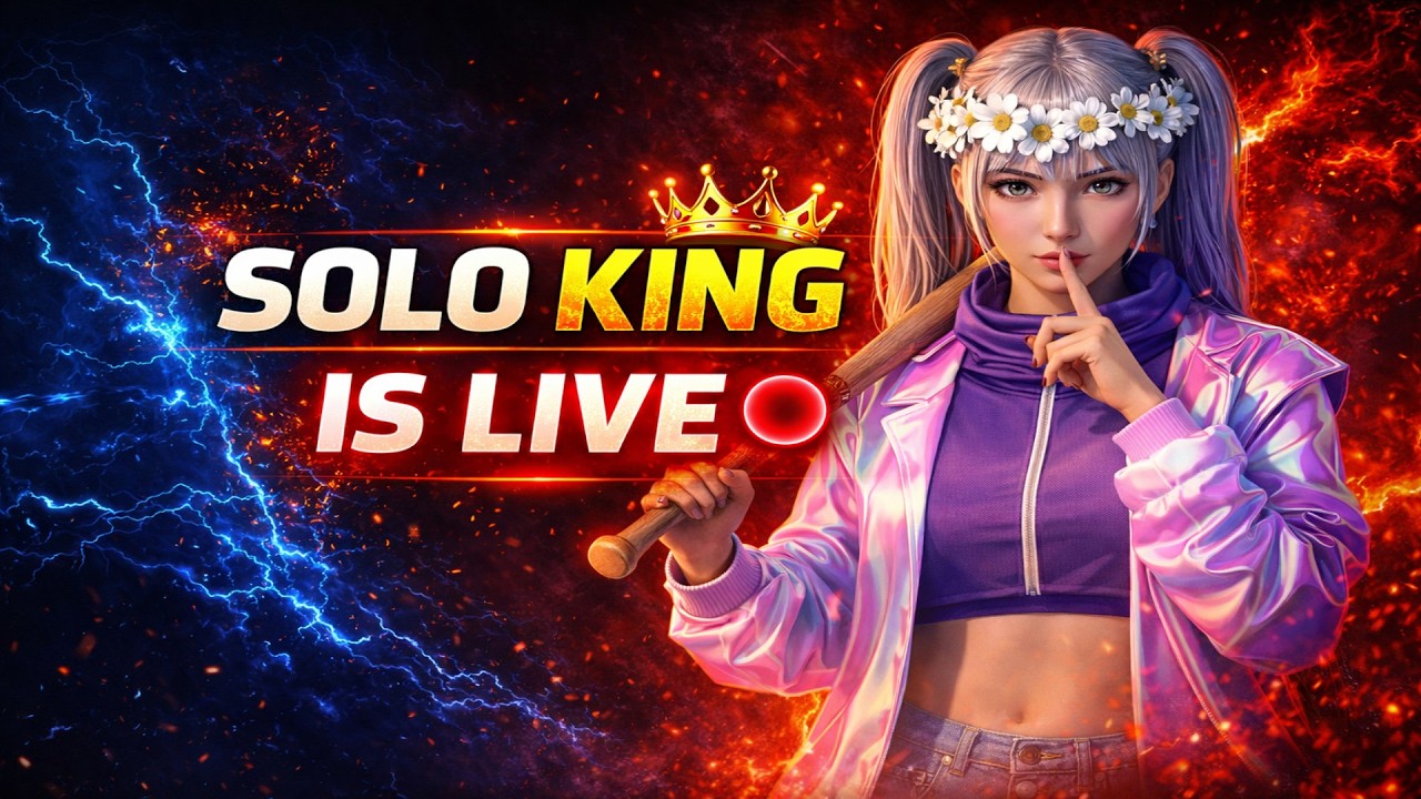 SOLO KING IS LIVE 🔥 1v4 Clutch Challenge | BGMI Shorts Live #BGMI #BGMILive #RushGameplay #live
