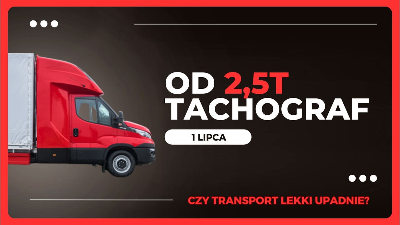 Od 1 lipca transport lekki ma duży problem