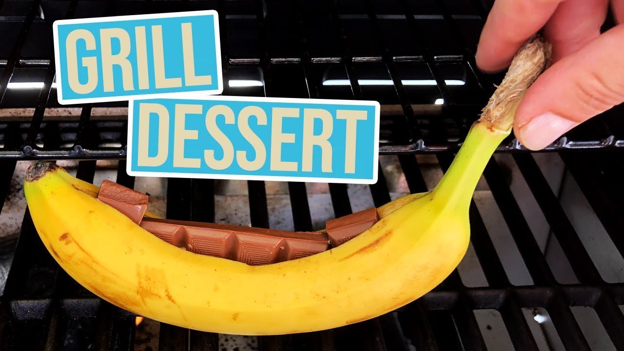 5 einfache und leckere Dessert Ideen vom Grill