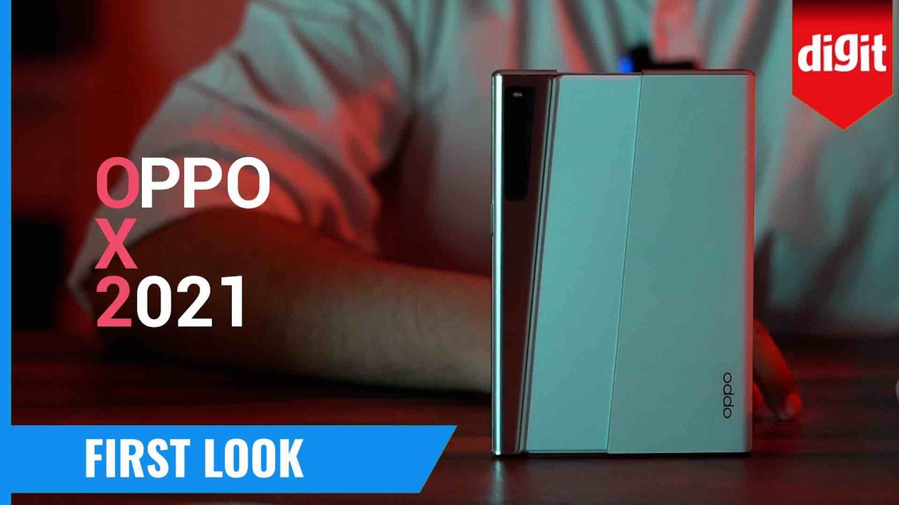 First Look: OPPO X 2021 rollable concept phone in action