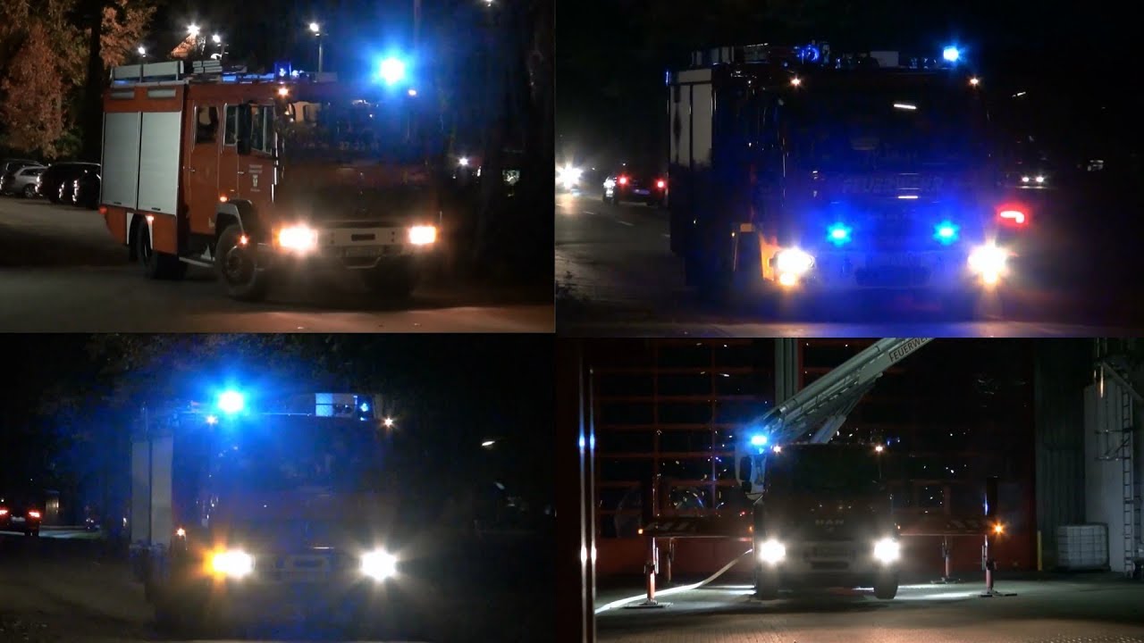 (F4Y_Industrie) Gro&szlig;alarm f&uuml;r die Feuerwehren der Samtgemeinde Spelle