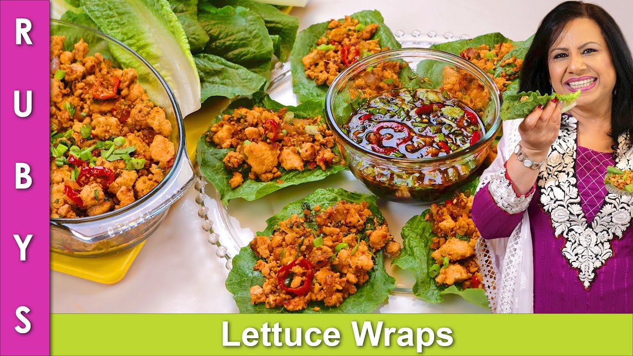 PF Changs Style Lettuce Wraps Recipe in Urdu Hindi - RKK