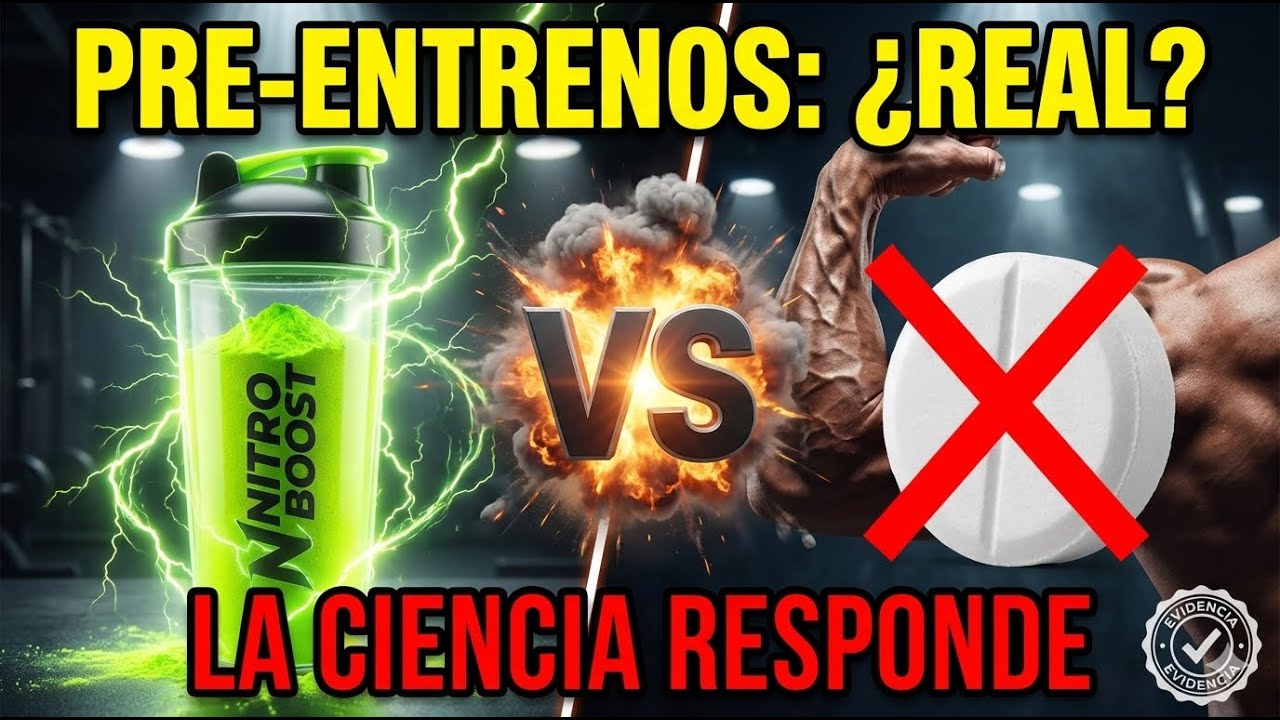 ⚡ PRE-ENTRENOS: ¿FUNCIONAN o es PLACEBO? | +15% Rendimiento PERO 90% Ingredientes INÚTILES 💪