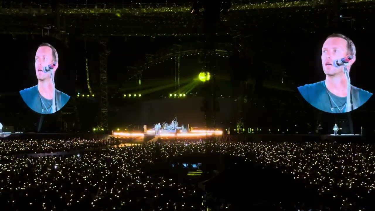 Coldplay - Yellow, Live at Vienna, 24.08.2024.