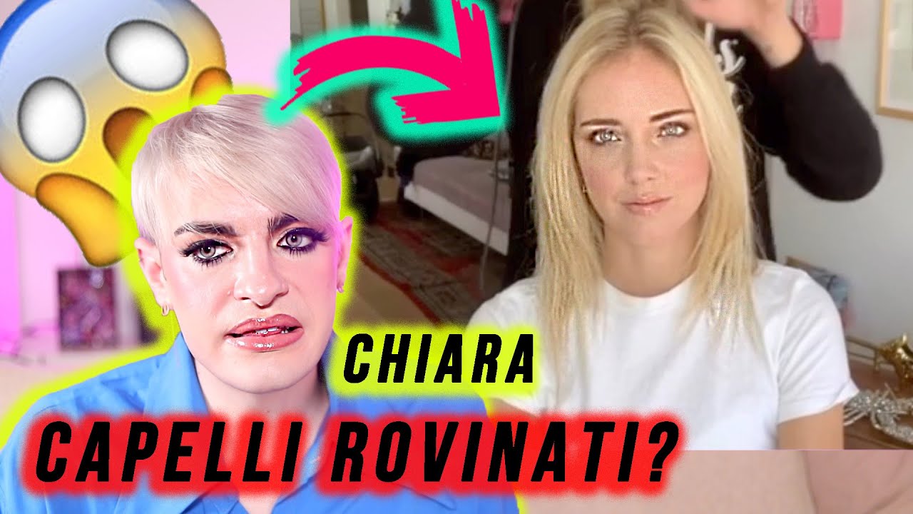 *ROVINATI?!* PARRUCCHIERE REAGISCE AI CAPELLI DI CHIARA FERRAGNI || NIKOOOLASH