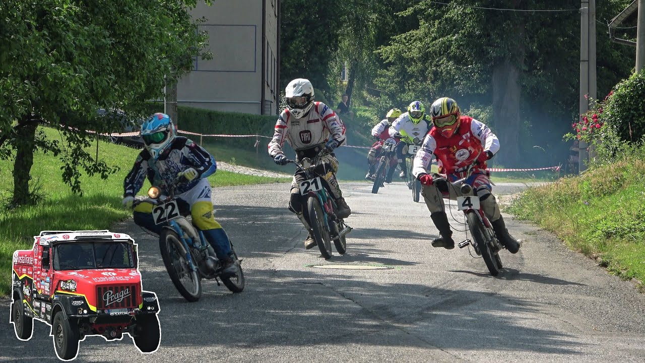 Moped Rallye Rychtářov 2024 + Praga V4S DKR Aleše Lopraise