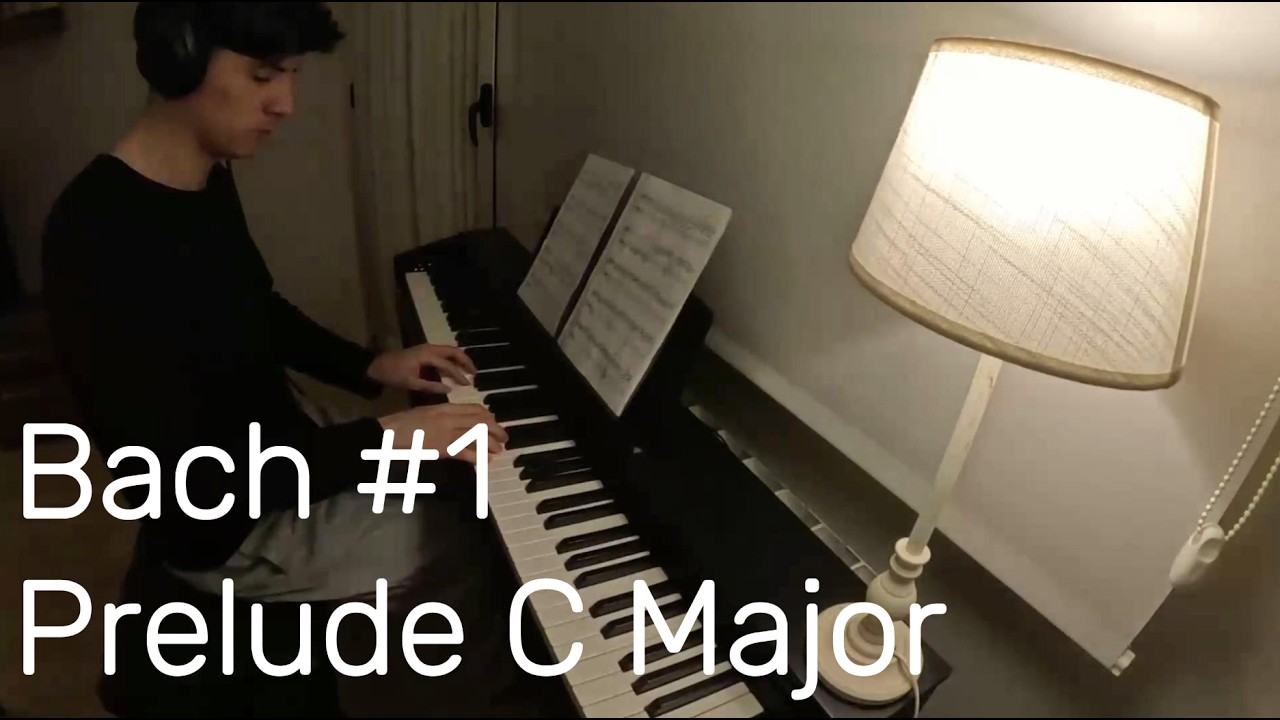 Bach – Prelude in C Major BWV 846 | Practice Session #1