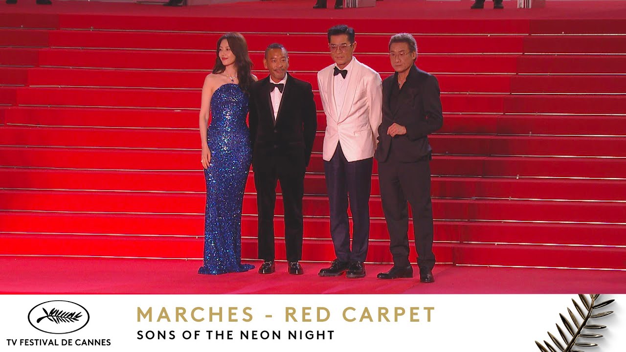 SONS OF THE NEON NIGHT - Red carpet - VO - Cannes 2025