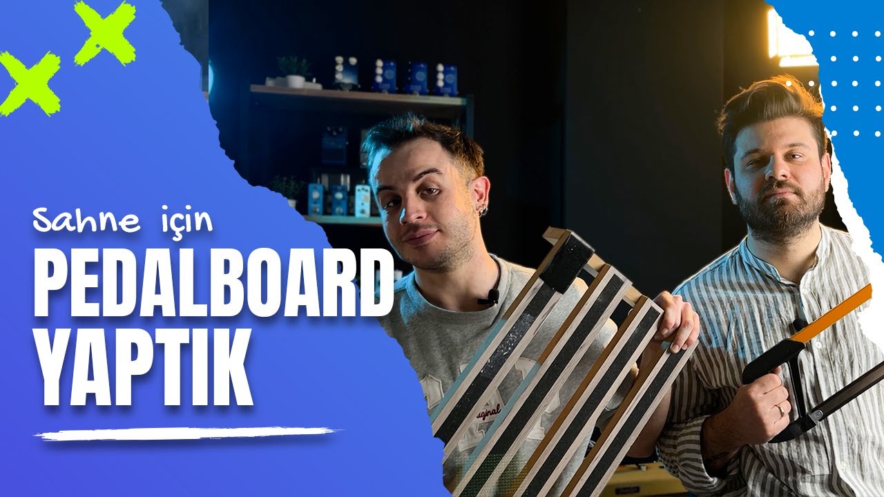 Sahne İçin PedalBoard Yaptık [DIY Pedalboard]
