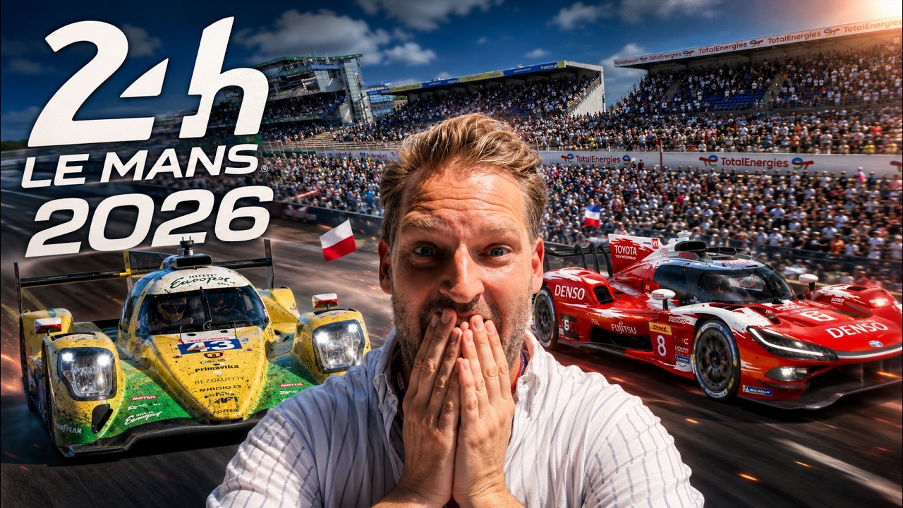Śpiewam hymn Polski na Le Mans 24h | Oglądacie na własną odpowiedzialność | 2026 LM