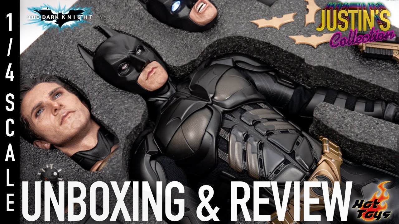 Распаковка и обзор фигурки Batman: The Dark Knight Trilogy в масштабе 1/4 от Hot Toys