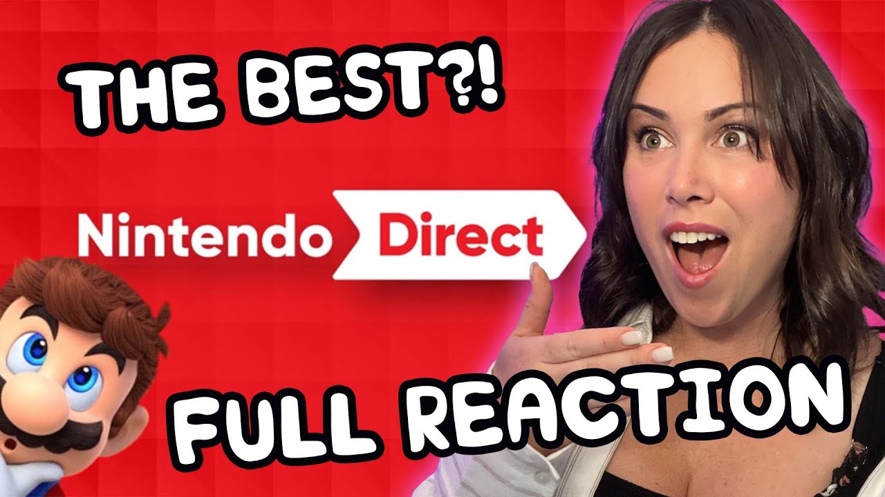 The BEST NINTENDO DIRECT REACTION | Mario, Pokemon Legends ZA & MORE | 09.12.2025